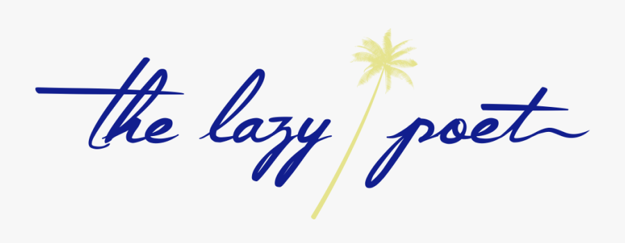 The Lazy Poet Pjs - Calligraphy, Transparent Clipart
