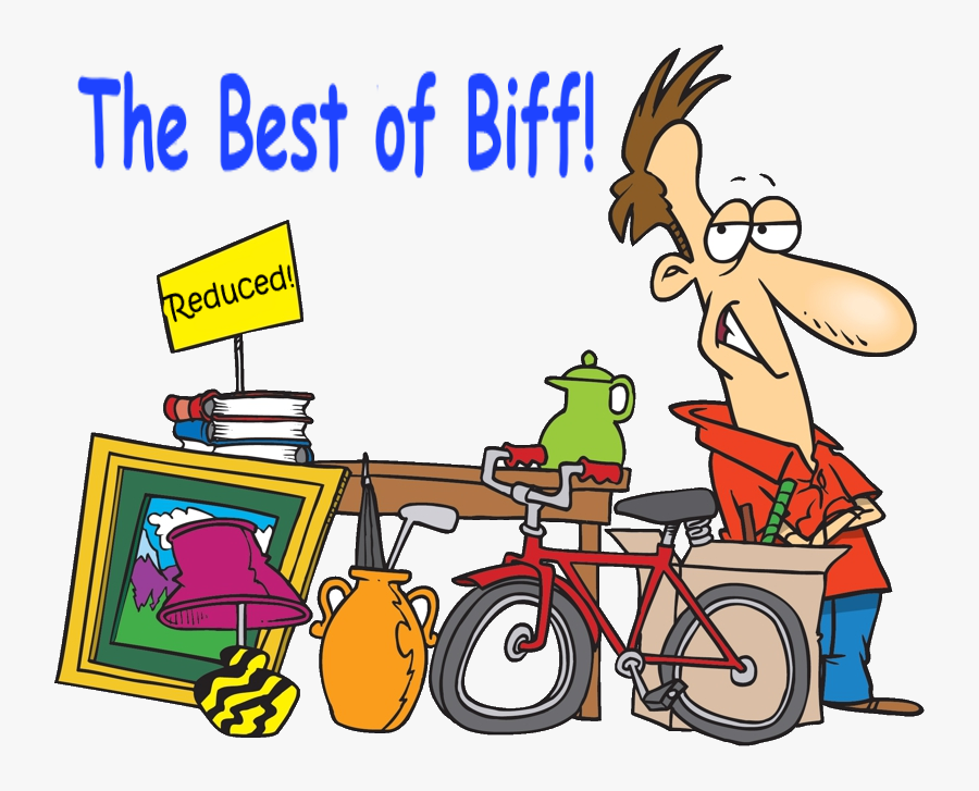 Best Of Biff - Clip Art Spring Spring Cleaning Yard Sale Signs Art, Transparent Clipart