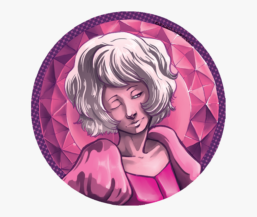 Pink Diamond - Illustration, Transparent Clipart