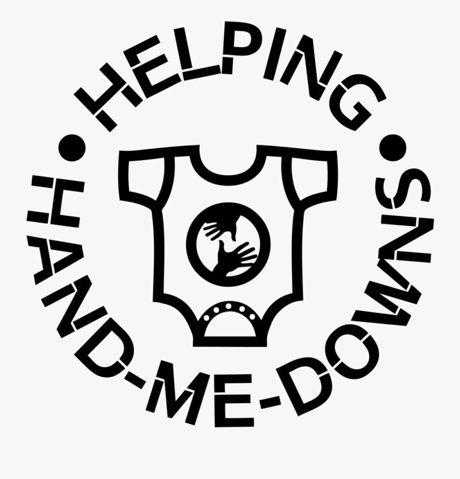 Helping Hand Me Downs Logo, Transparent Clipart
