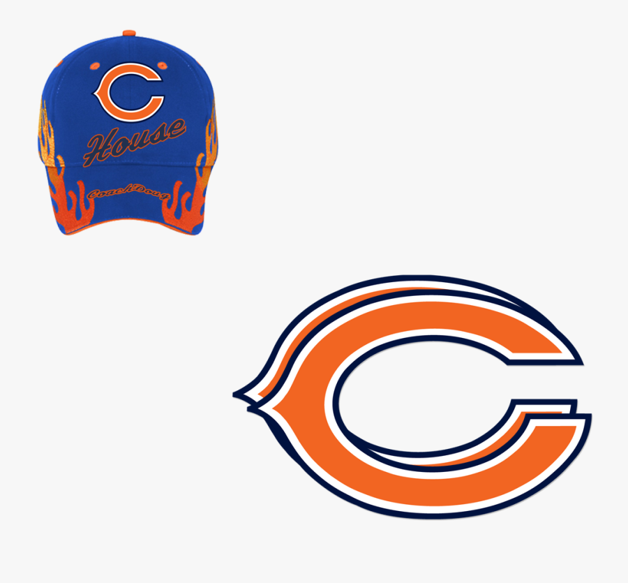 Pre Embroidered Sandwich Visor Otto Cap - Chicago Bears At Oakland Raiders, Transparent Clipart