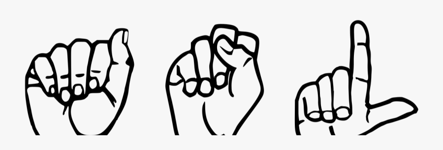 Sign Language Club, Transparent Clipart