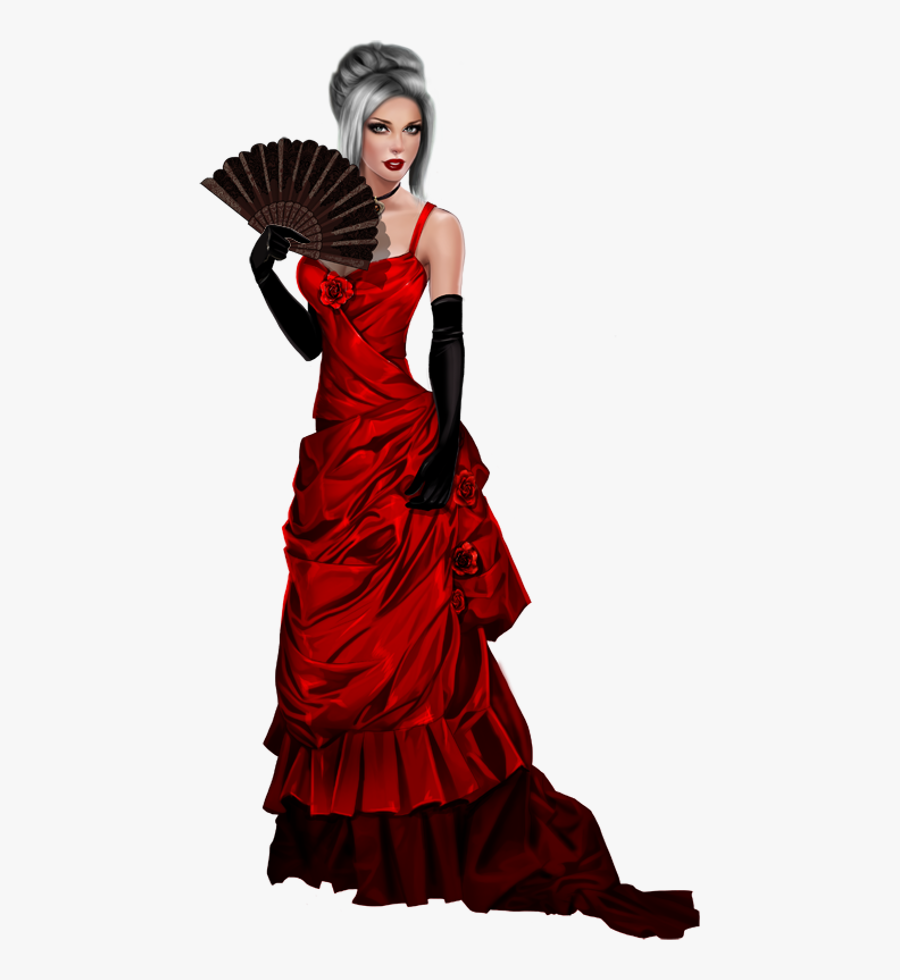 Dress Gunsmoke Miss Kitty, Transparent Clipart