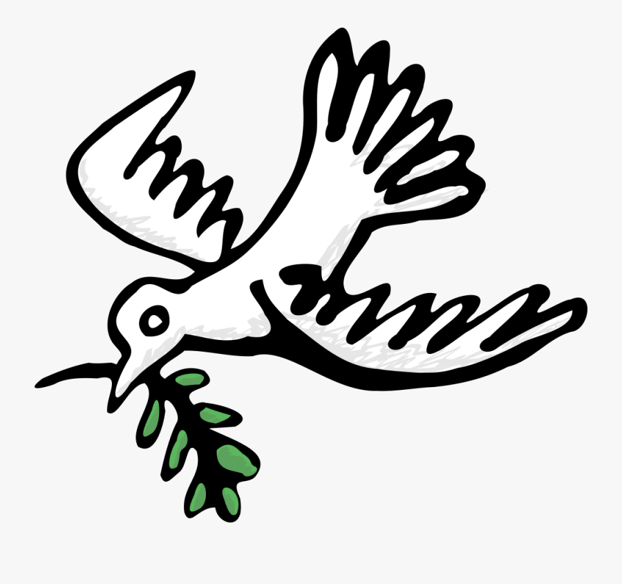 Peace Dove - Illustration, Transparent Clipart