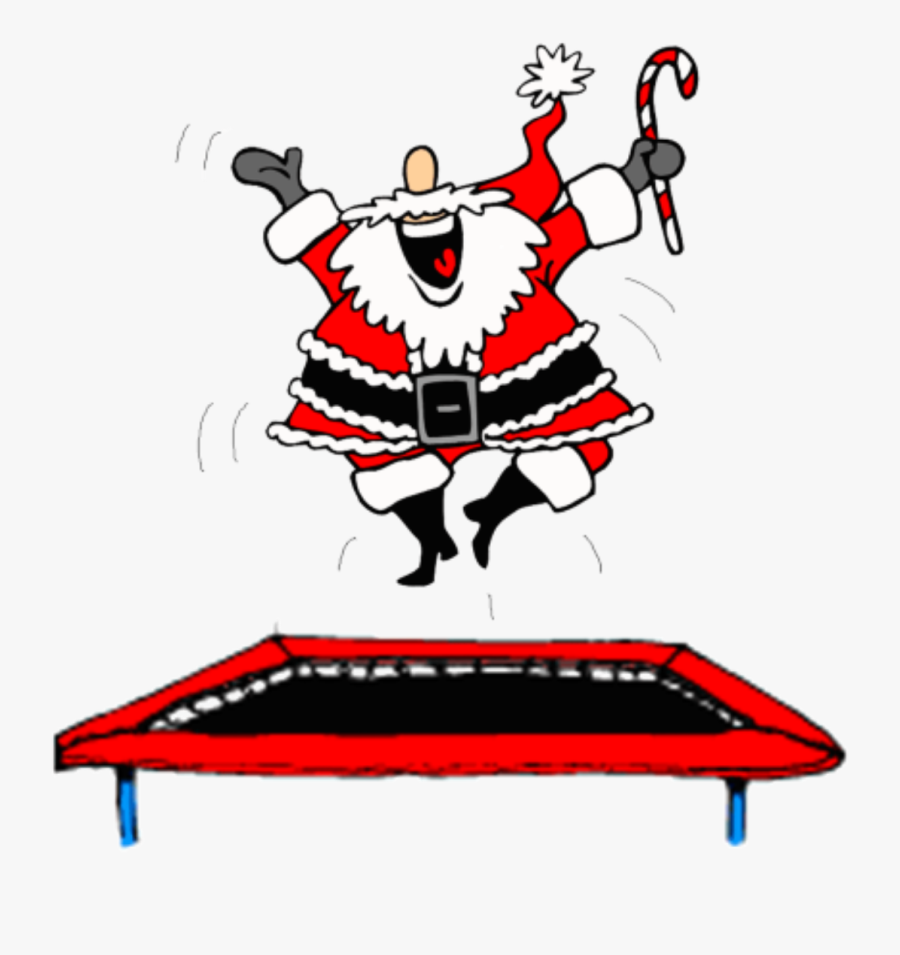 Dancing Santa Gif Png, Transparent Clipart