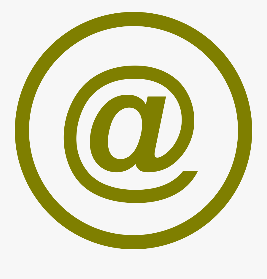 Modern Email Icon, Transparent Clipart