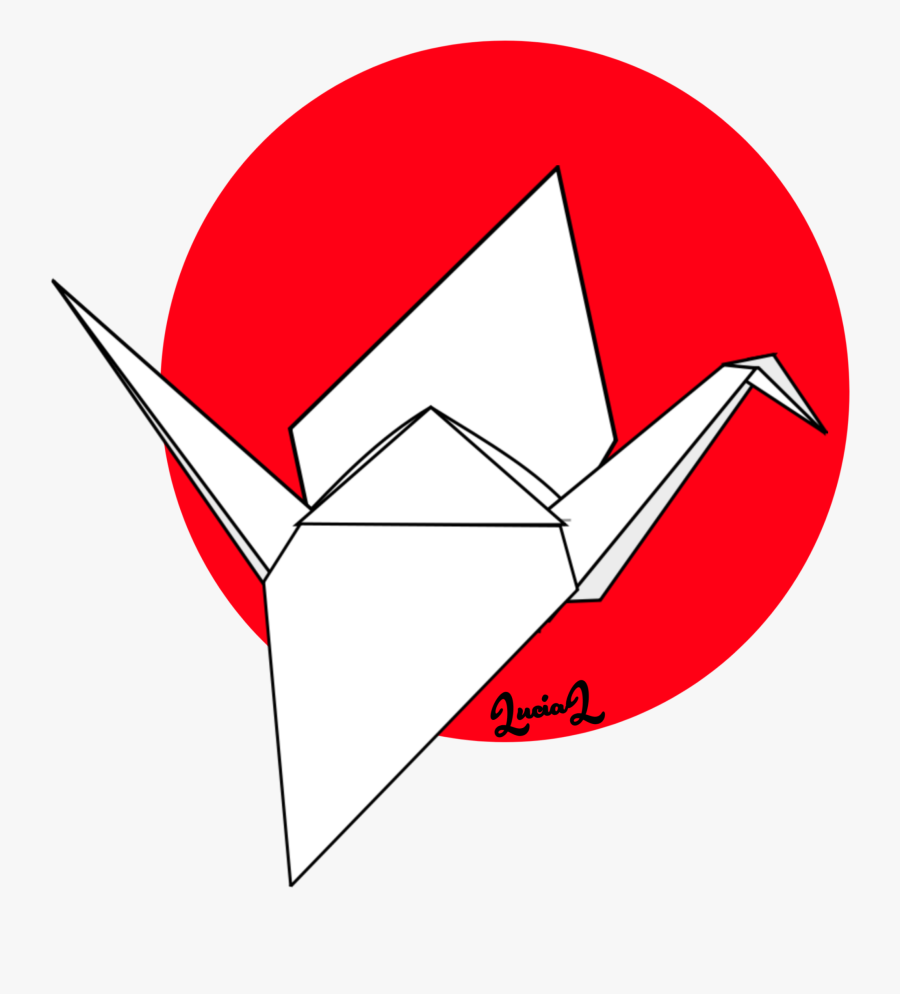 #cranes #origami #crane - Orizuru, Transparent Clipart