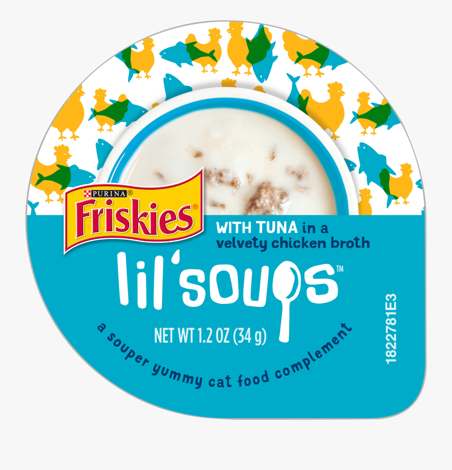 Friskies Natural, Grain Free Wet Cat Food Complement, - Lil Soup Cat Food, Transparent Clipart