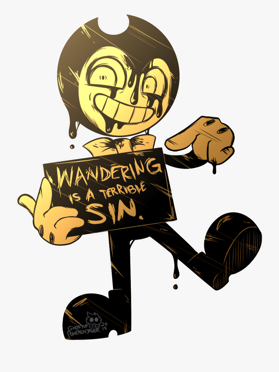 Bendy And The Ink Machine Fanart, Transparent Clipart