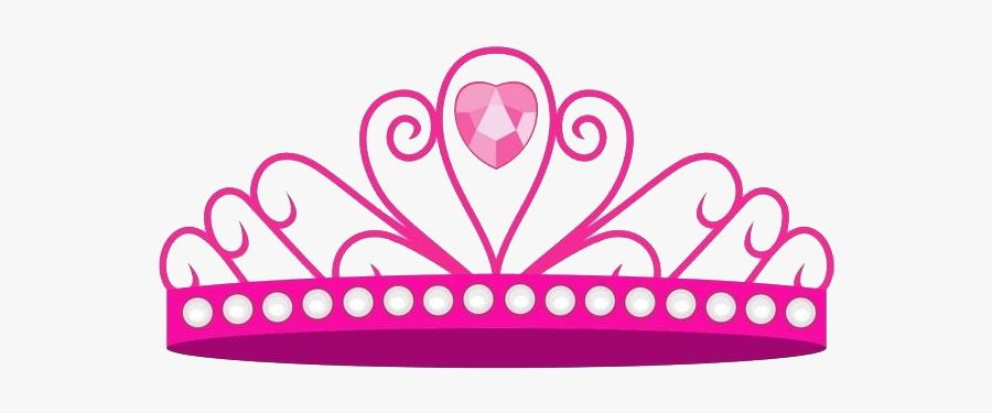 Pink Princess Crown Png Transparent Image - Princess Crown Vector Png, Transparent Clipart