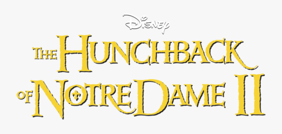 Hunchback Of Notre Dame 2 Netflix, Transparent Clipart