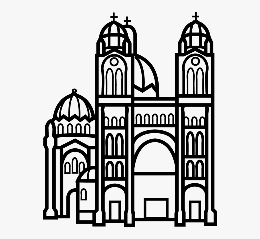 Notre Dame De La Garde Png, Transparent Clipart