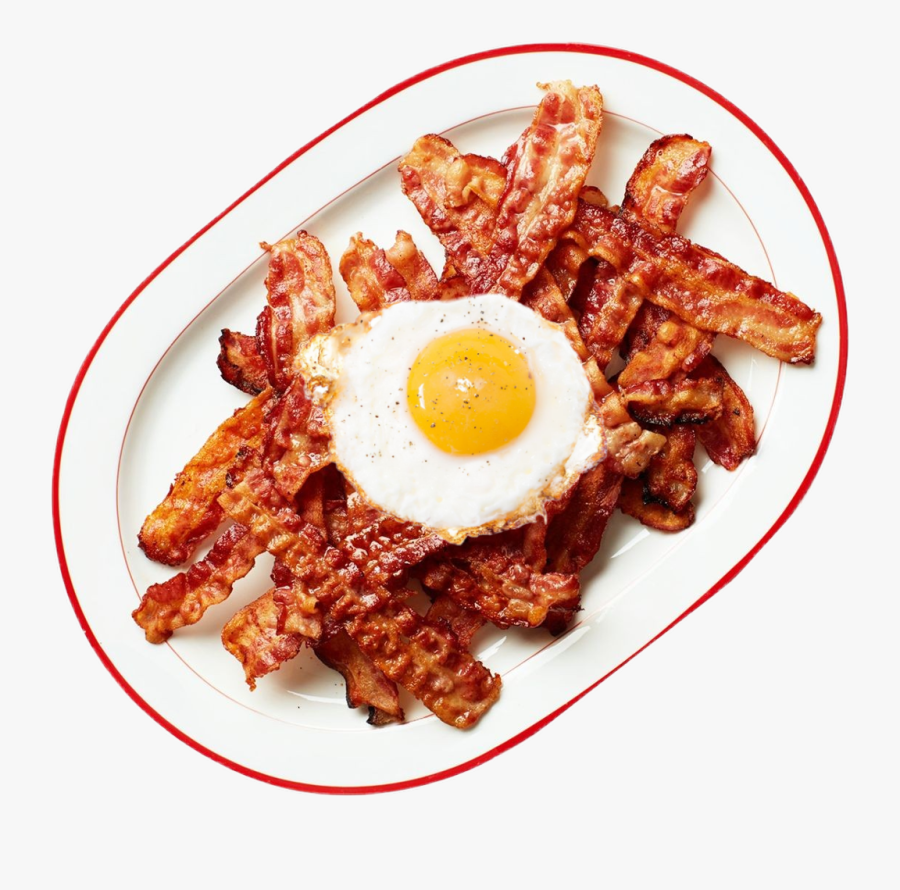 #bacon #eggs #breakfast #art #artsy #aesthetic - Bacon, Transparent Clipart