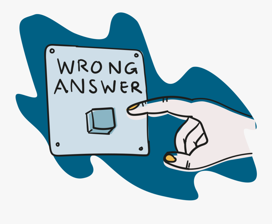 Wrong Answer, Transparent Clipart