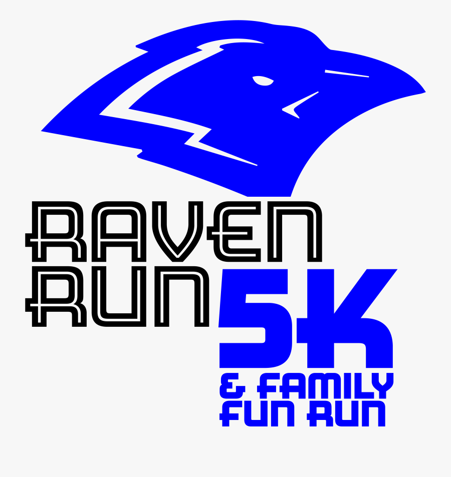 Raven Run 5k & Family Fun Run - Graphic Design, Transparent Clipart