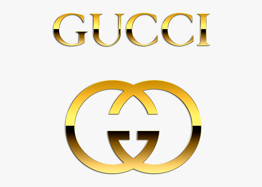 #gucci #gold #logo - Circle, Transparent Clipart