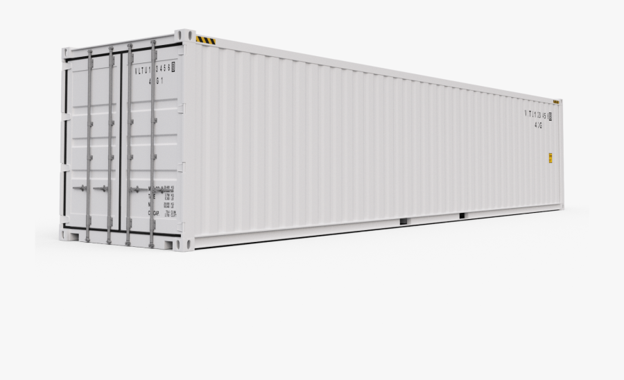 40 Feet Container Png, Transparent Clipart