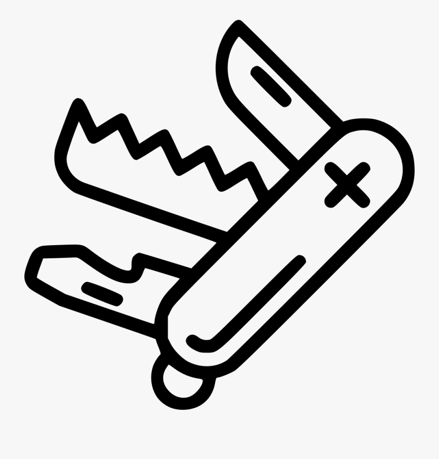 Swiss Army Knife - Swiss Army Knife Svg, Transparent Clipart