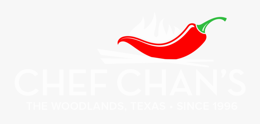 Chef Chan Logo White, Transparent Clipart