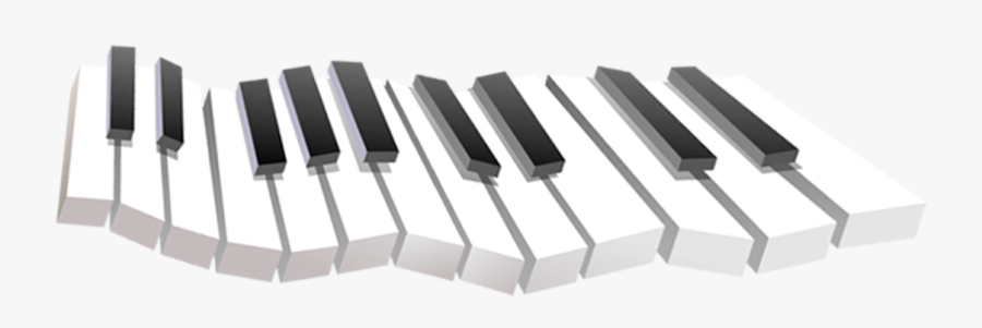 Digital Piano Black And White Musical Keyboard - Keyboard Piano Png Design, Transparent Clipart