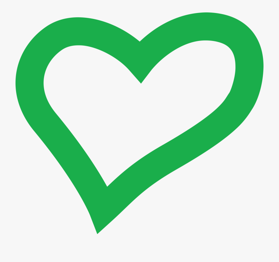 Green Heart Clip Art Png, Transparent Clipart