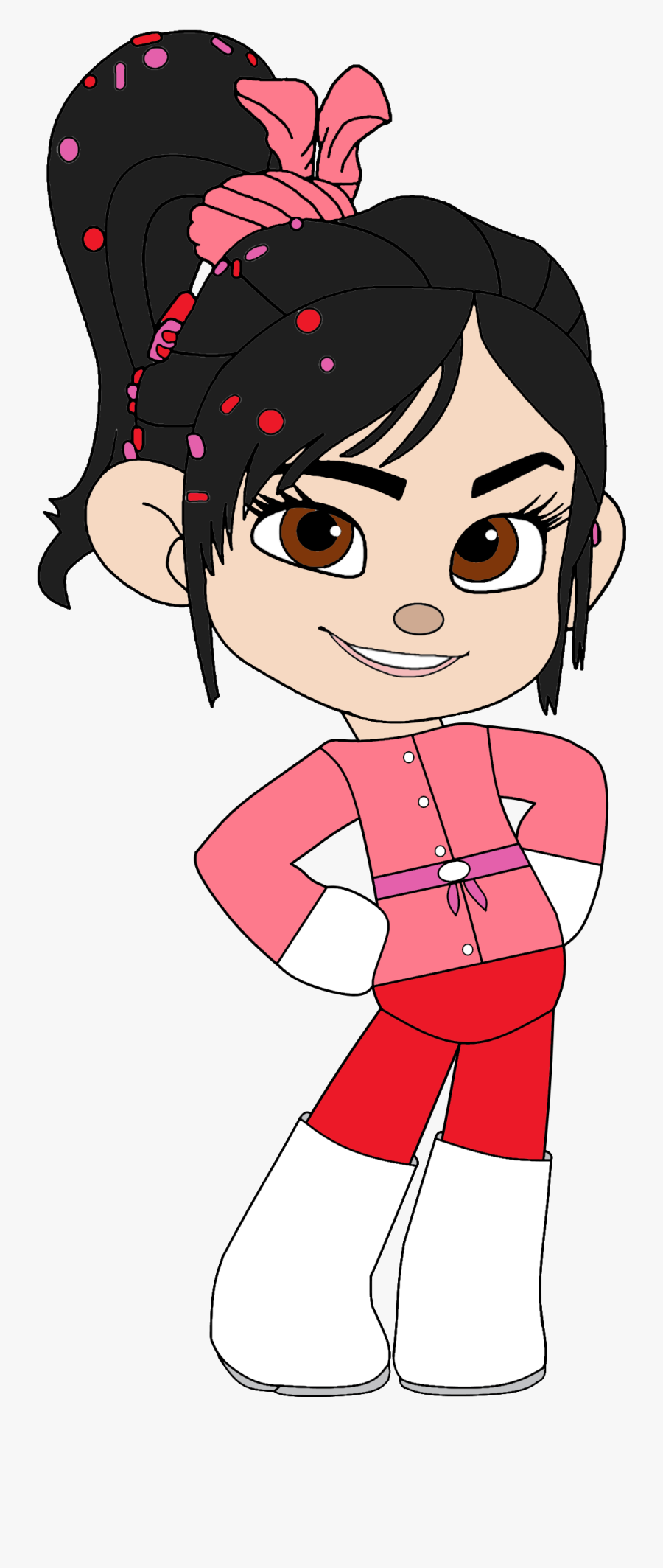 Vanellope Pitstop - Vanellope Von Schweetz Hat , Free Transparent ...