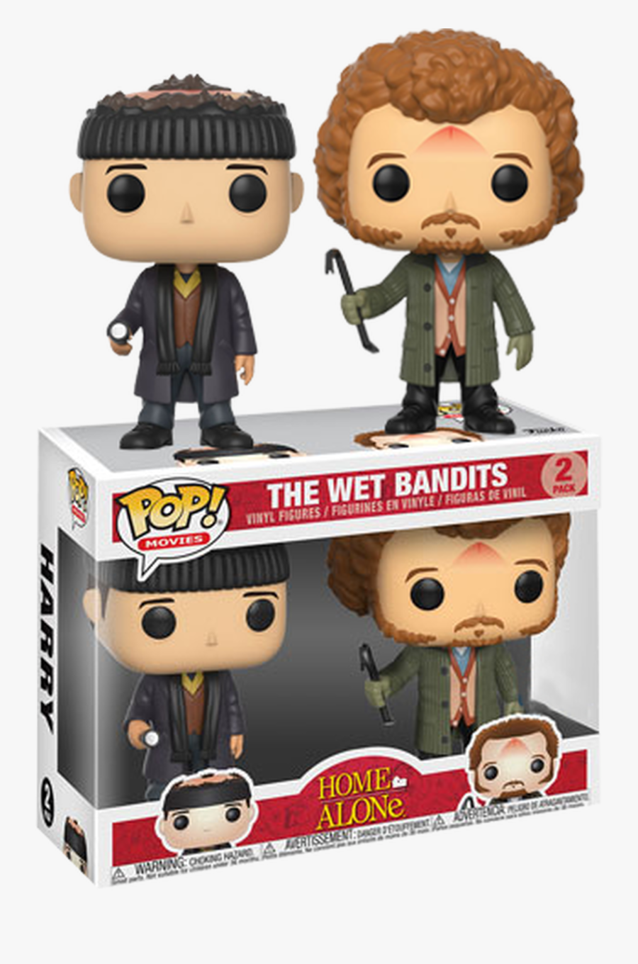 Wet Bandits Us Exclusive Pop Vinyl 2-pack - Wet Bandits Funko Pop, Transparent Clipart