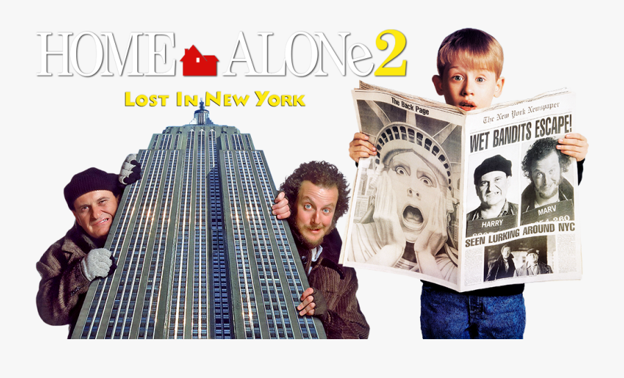 Transparent Home Alone Clipart - Home Alone 2 Lost In New York, Transparent Clipart