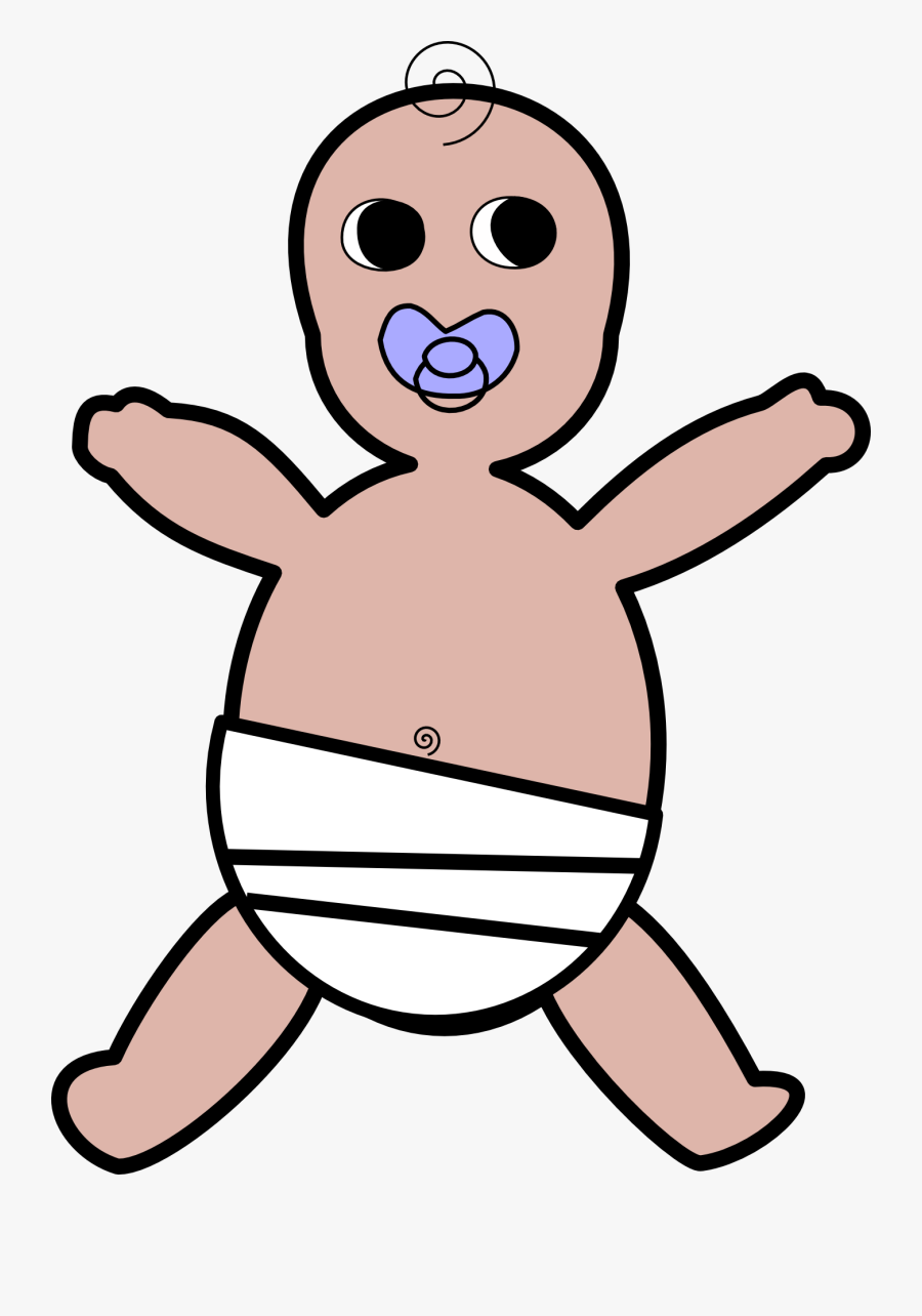 Ugly Baby Cartoon Png, Transparent Clipart