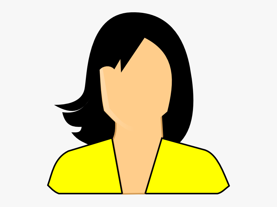 Neck Clipart Girl Short Hair - Passport Size Photo Clipart, Transparent Clipart