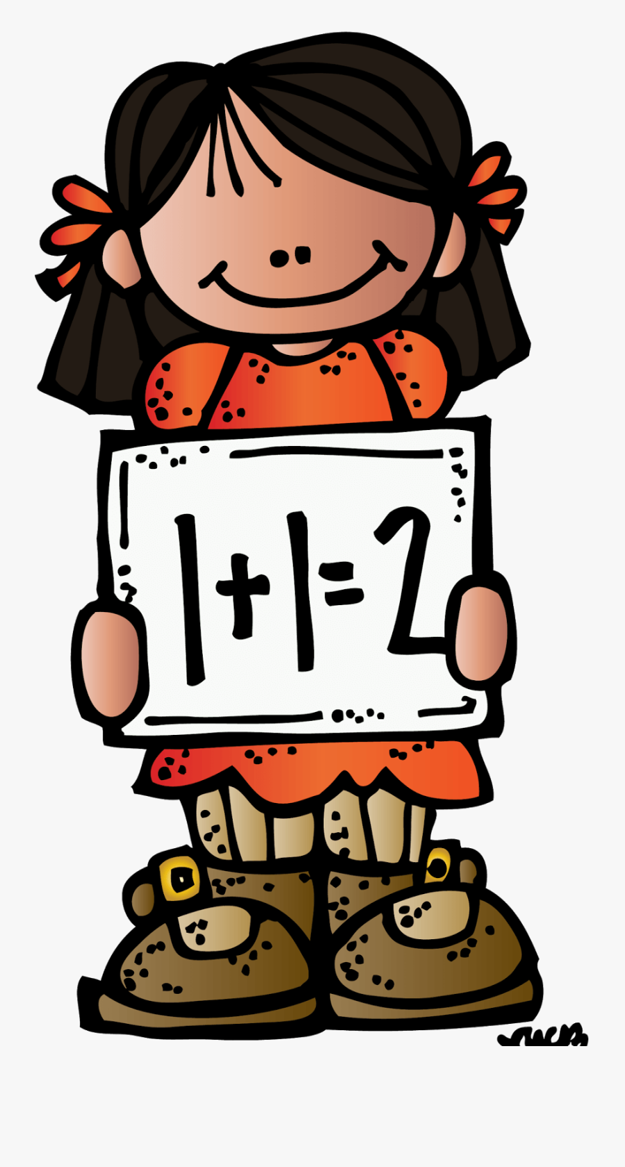 Math Writing Clipart - Melonheadz Clip Art Math, Transparent Clipart