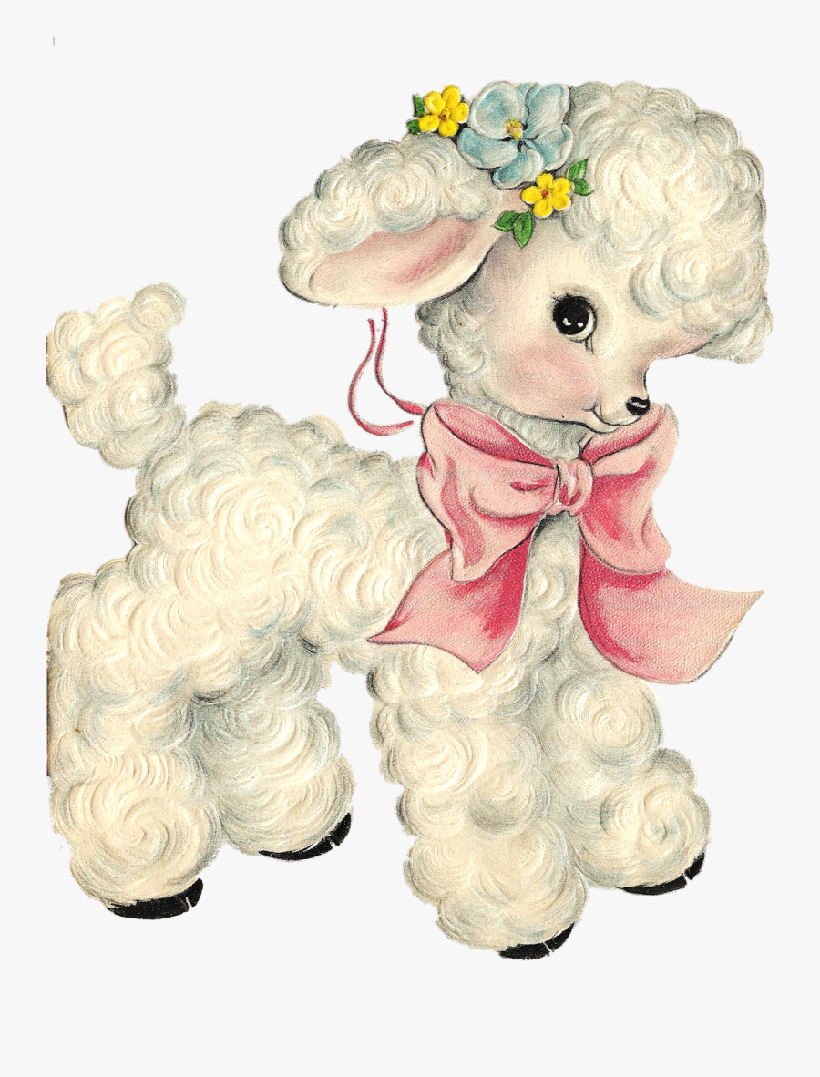 Easter Lamb Clipart, Transparent Clipart