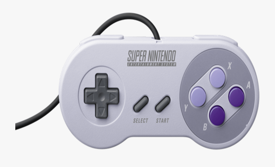 Transparent Snes Controller Clipart - Transparent Super Nintendo Controller, Transparent Clipart