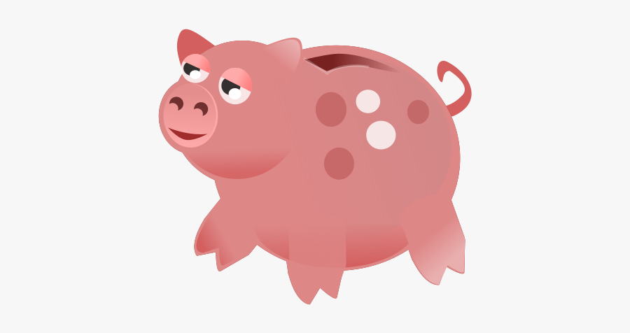 Piggy Bank Svg Clip Arts - Piggy Bank, Transparent Clipart