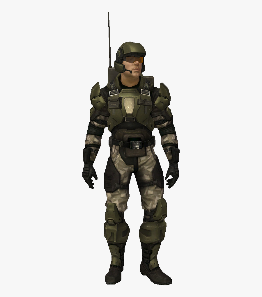 Unscheavy Marine - Halo Reach Marines, Transparent Clipart