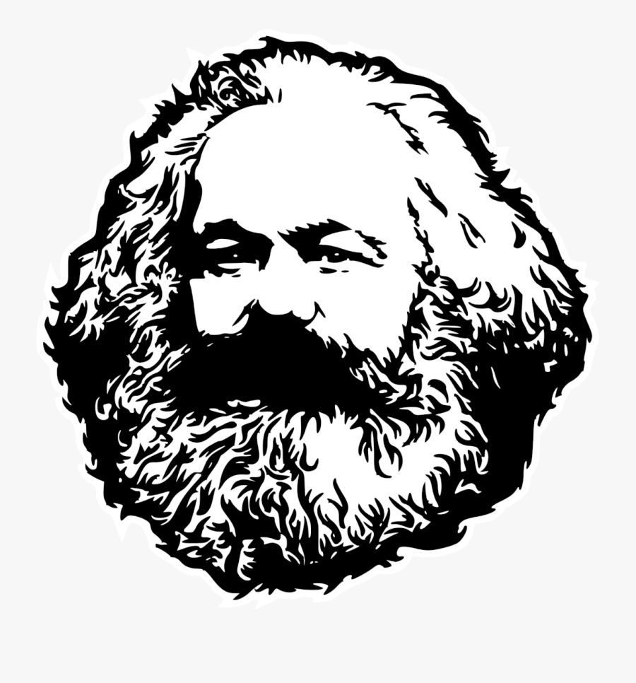 Karl Marx Monochromatic Vector Karl Marx Png , Free Transparent