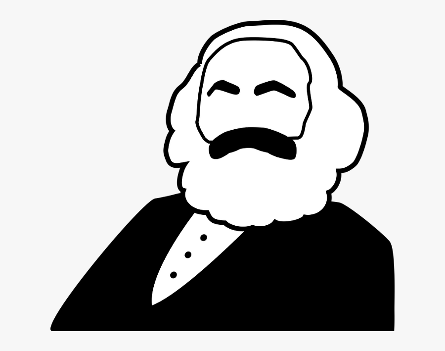 Marx Icon, Transparent Clipart