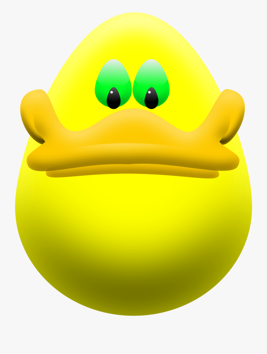 Duck Easter Egg, Transparent Clipart