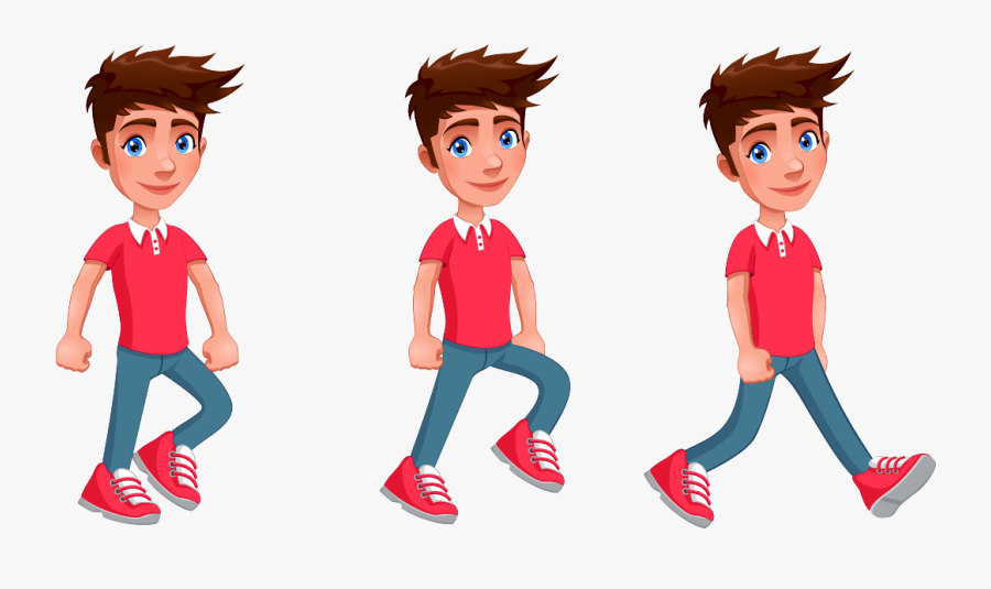 2d Animation Character Png, Transparent Clipart