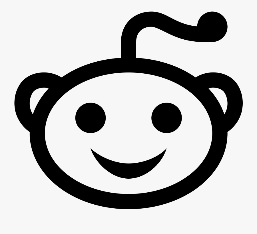 Reddit Computer Icons Logo - Reddit Logo Png White, Transparent Clipart