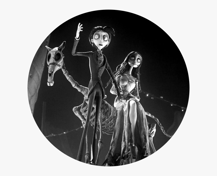 #aesthetic #tumblr #halloween #sceletton #zombie #ghost - Tim Burton Corpse Bride, Transparent Clipart