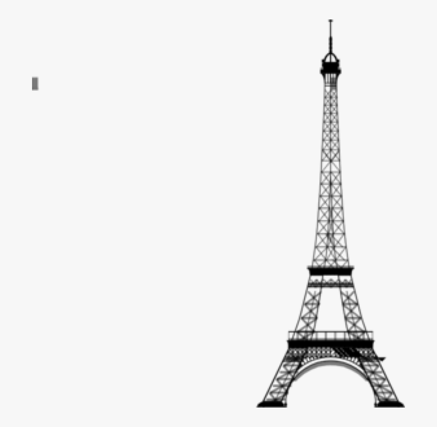 Transparent Antenna Tower Clipart - Torre Eiffel Vector Png, Transparent Clipart