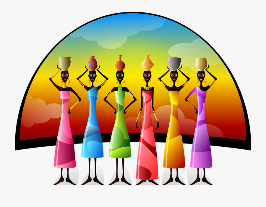 Public Domain African Art, Transparent Clipart