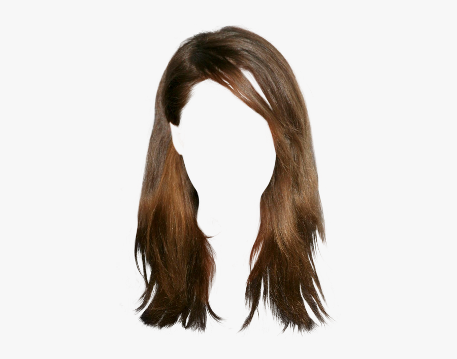 Wig Png Images Pluspng - Brown Hair Wig Transparent, Transparent Clipart