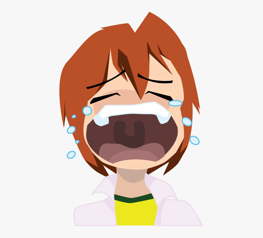 Clipart - Boy Cry Clipart Png, Transparent Clipart