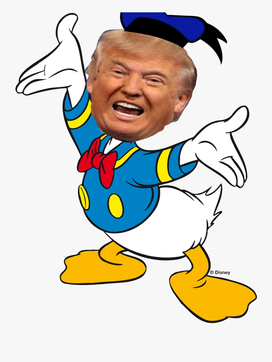 Transparent Donald Trump Thumbs Up Png - Donald Duck Clipart Png, Transparent Clipart
