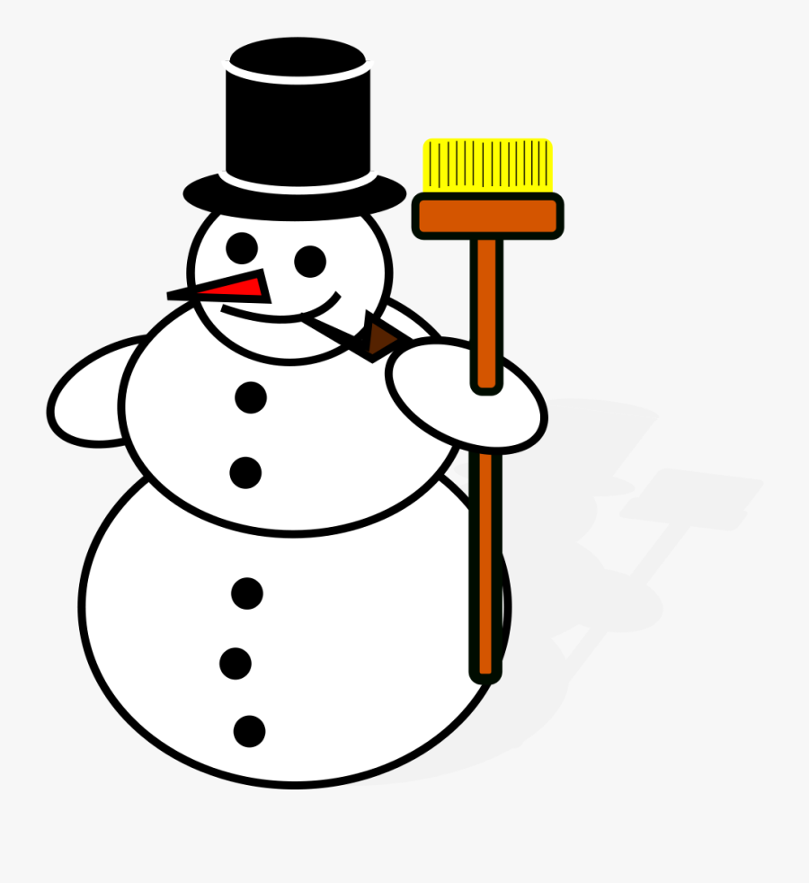 Snowman Drawing Clipart , Png Download - Drawing Snowman, Transparent Clipart