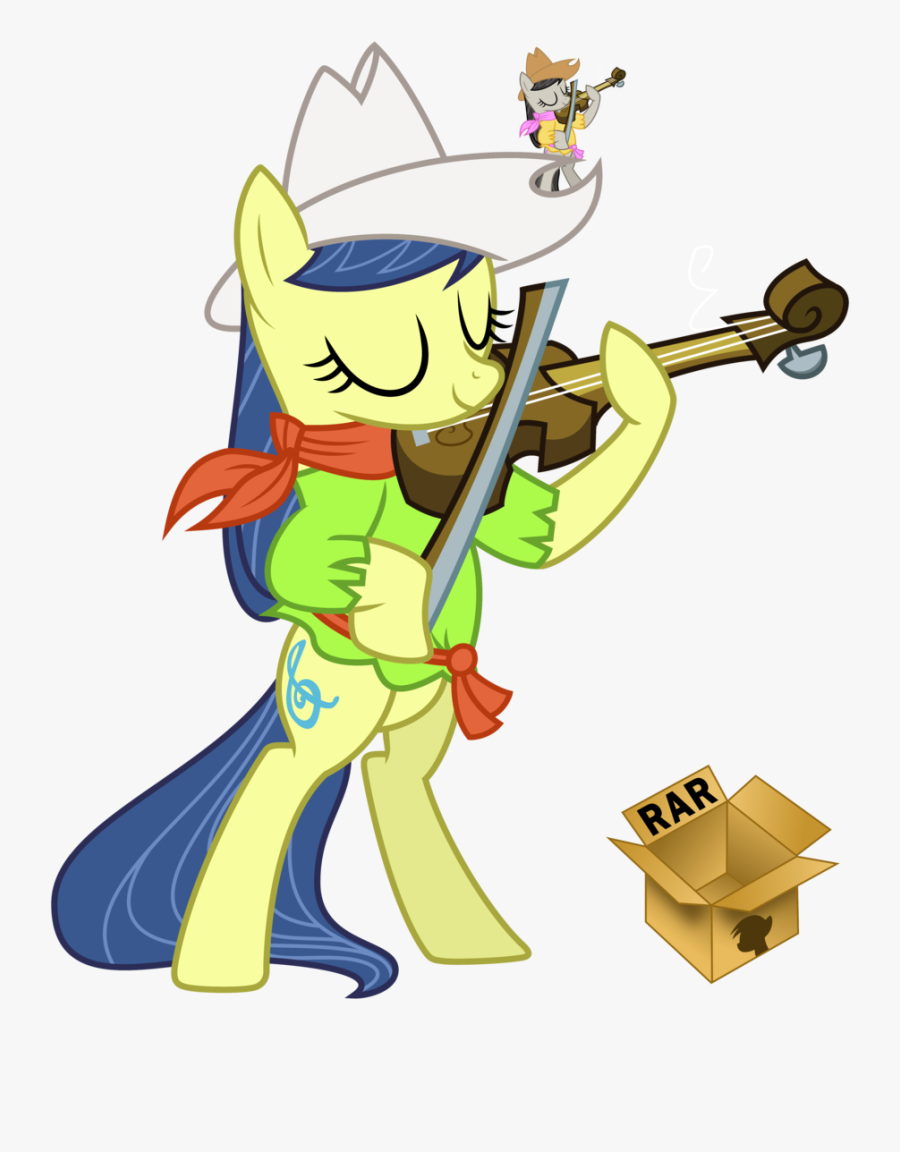 Rar Applejack Pony Mammal Yellow Vertebrate Fictional - Mlp Fiddly Twang, Transparent Clipart