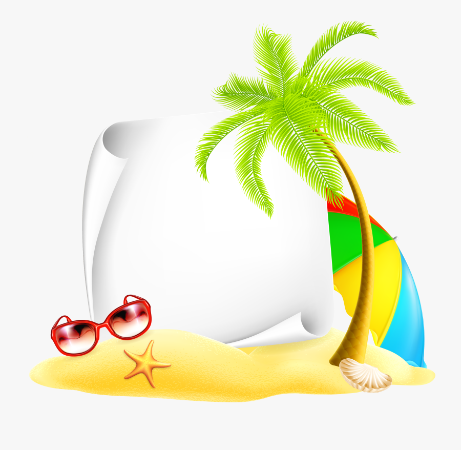 Clip Art Coconut Tree Png, Transparent Clipart