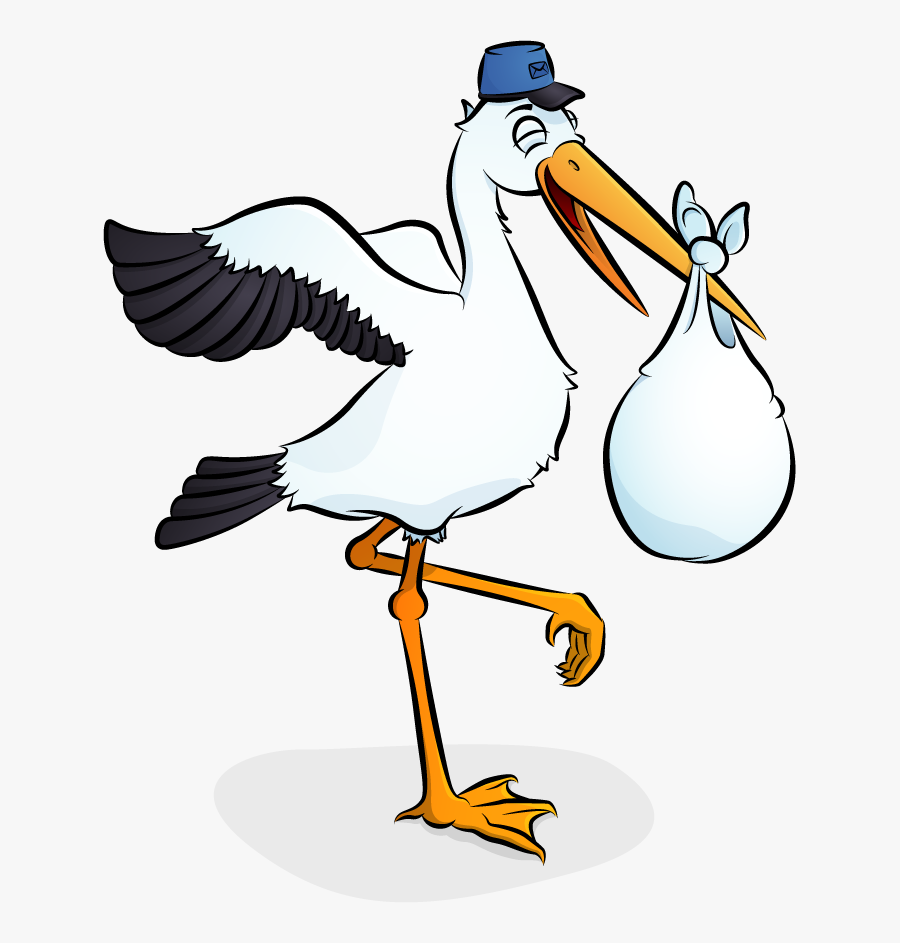 Animated Stork Png Clipart - Stork Clipart, Transparent Clipart